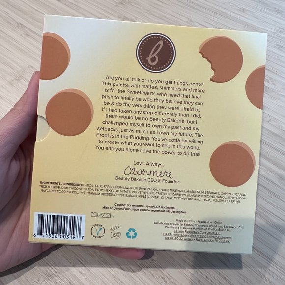 Beauty Bakerie Proof is in the Pudding Eyeshadow (NEW) - Picture 3 of 3